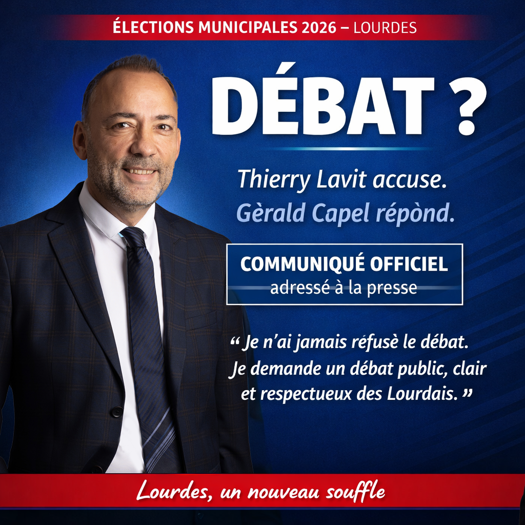 𝐂𝐨𝐦𝐦𝐮𝐧𝐢𝐪𝐮𝐞́ 𝐝𝐞 𝐩𝐫𝐞𝐬𝐬𝐞 𝐝𝐞 𝐆𝐞́𝐫𝐚𝐥𝐝 𝐂𝐀𝐏𝐄𝐋